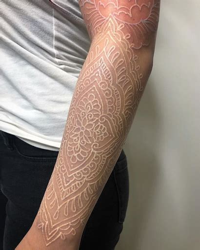Techniques Used in White Ink Tattoos