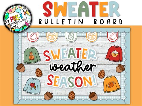Winter Weather Bulletin Board Idea