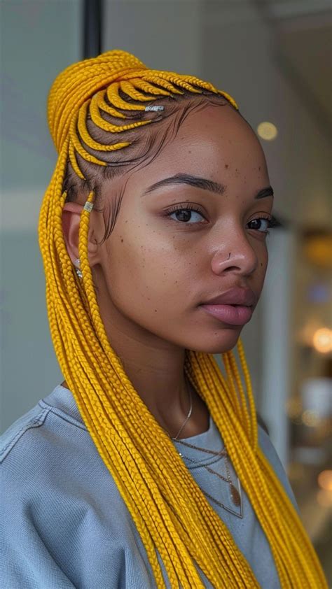 Yellow Box Braids